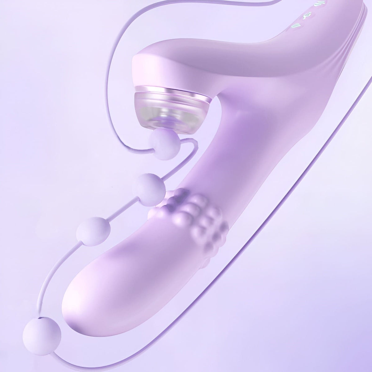Linglong 7-in-1 Clit Sucking & G-Spot Rotating Rabbit Vibrator - Wet Master