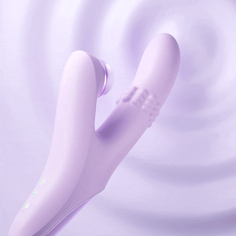 Linglong 7-in-1 Clit Sucking & G-Spot Rotating Rabbit Vibrator-3