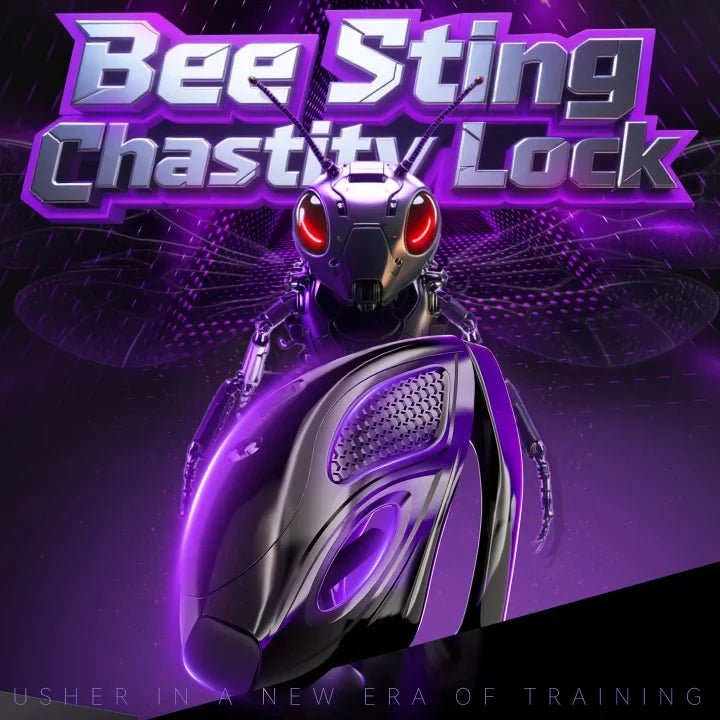 LOCKINK Bee Sting Male Chastity Cage App Controlled - Wet Master