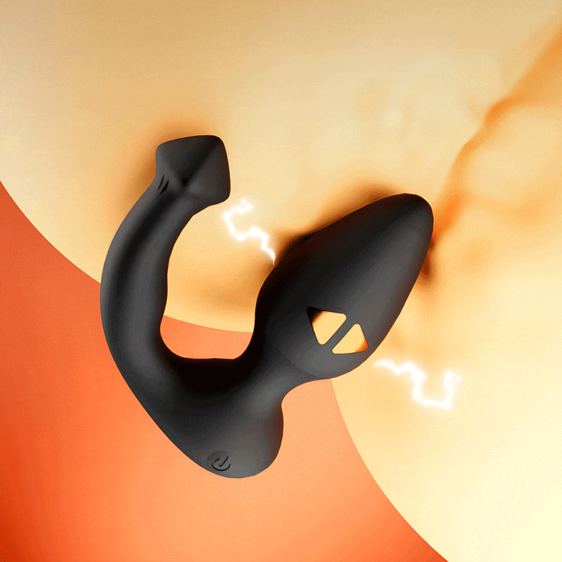 LOCKINK E-Stim Anal Plug with Fox Tail Remote Controlled