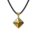 LOCKINK Gold Cube Metal Pendant Clit Vibrating Egg - Wet Master