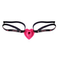 LOCKINK Pink Heart Strap-On Wearble Egg Vibrator Remote Controlled - Wet Master