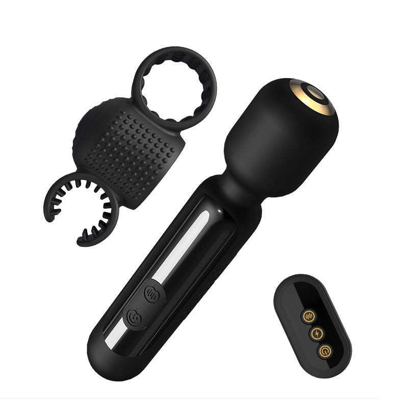 LOCKINK Sevanda Electro Stimulation Wand Vibrator Remote Controlled - Wet Master