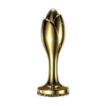LOCKINK Sevanda Gold Metal Butt Plug with Pearl Base - Wet Master