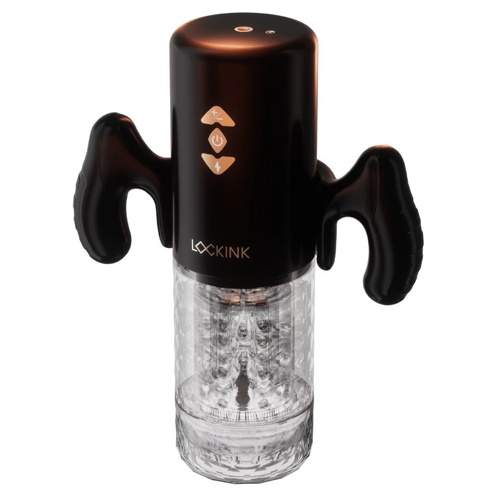LOCKINK Thrusting & E-stim Male Masturbator App Controlled - Wet Master