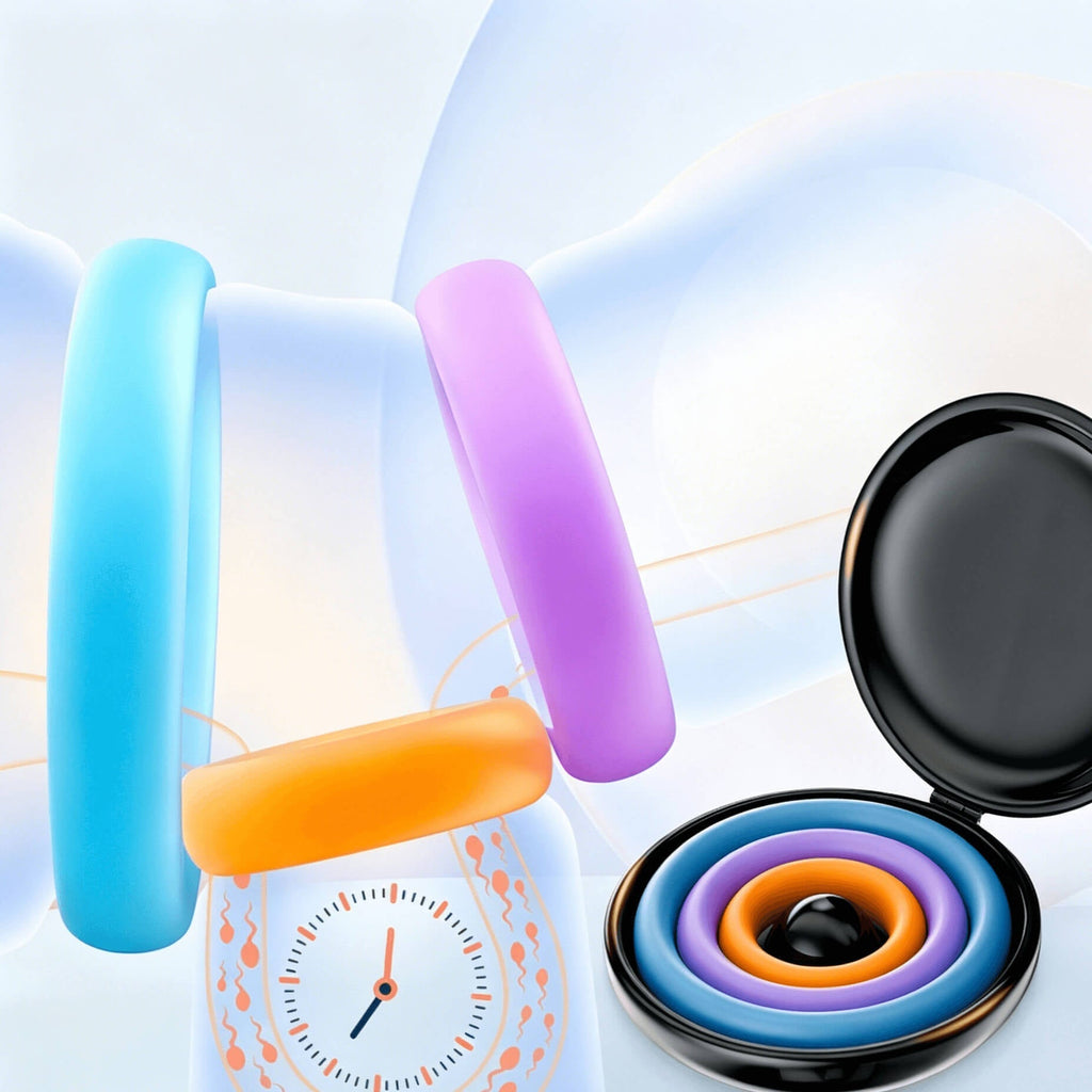 Lollipops Silicone Penis Rings Set 3 Piece - Wet Master