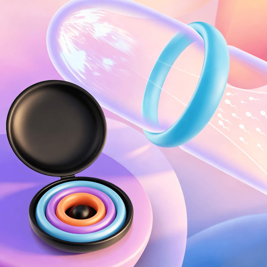 Lollipops Silicone Penis Rings Set 3 Piece - Wet Master