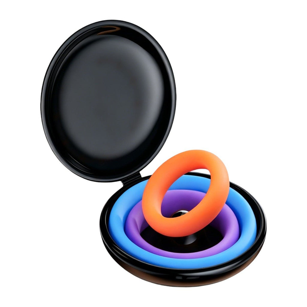 Lollipops Silicone Penis Rings Set 3 Piece - Wet Master