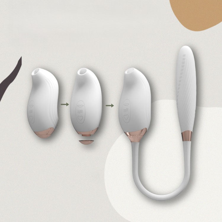 Lose Control Sucking & Thrusting Vibrator - Wet Master