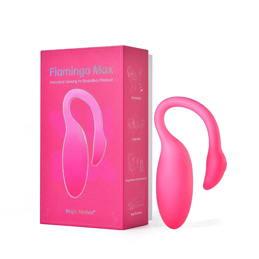 Magic Motion Flamingo Max Wearable Vibrator App-Controlled - Wet Master
