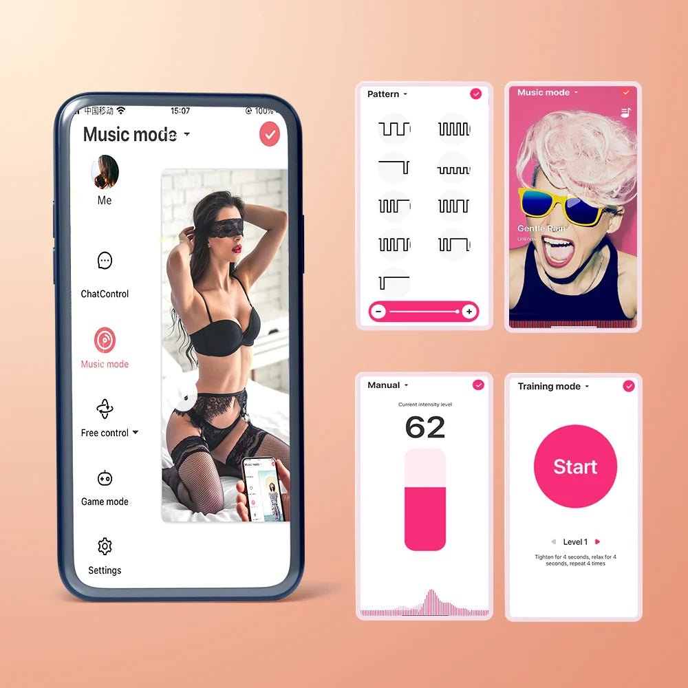 Magic Motion Flamingo Wearable Vibrator App-Controlled - Wet Master