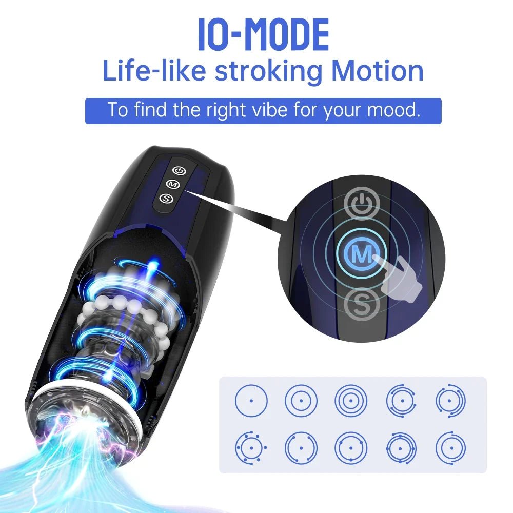 Magic Motion Xone Thrusting & Vibrating Masturbator App-Controlled - Wet Master
