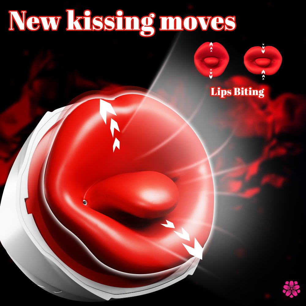 Magic Tongue Clit Sucking & Licking Mouth Vibrator - Wet Master