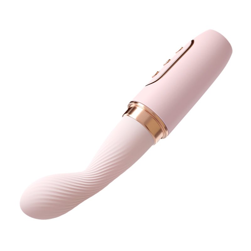 MEESE Mini Bendable Thrusting & Vibrating Sex Machine - Wet Master