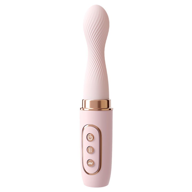 MEESE Mini Bendable Thrusting & Vibrating Sex Machine - Wet Master
