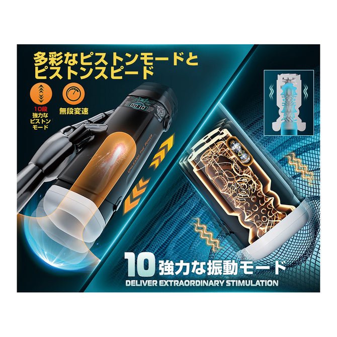 NPG Intense Onaho 3 The Titan Thrusting & Heating Masturbator - Wet Master