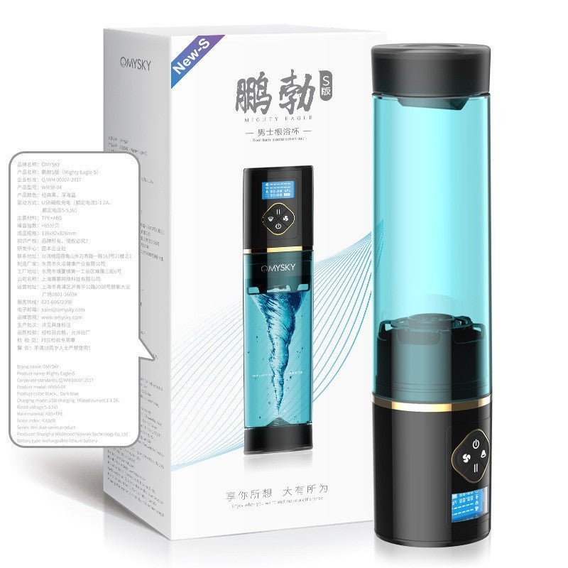 OMYSKY S Water Bath Vacuum Enlarge Penis Pump - Wet Master