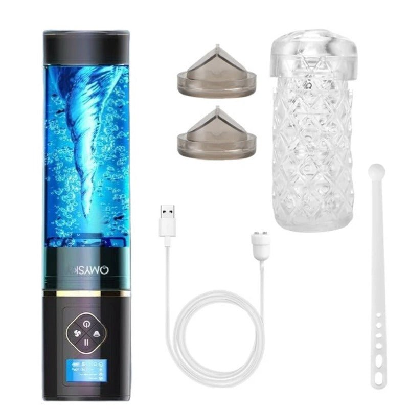 OMYSKY S Water Bath Vacuum Enlarge Penis Pump - Wet Master