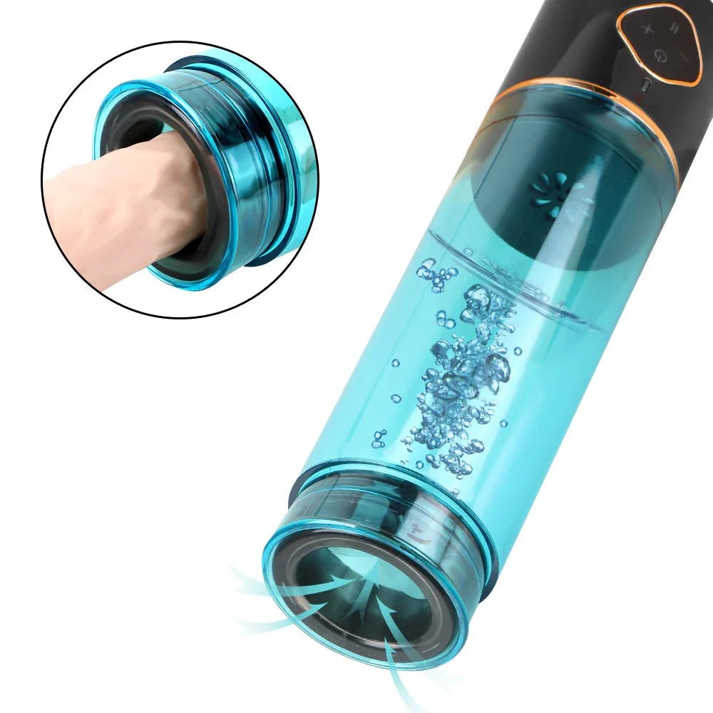 OMYSKY Water Bath Vacuum Enlarge Penis Pump - Wet Master