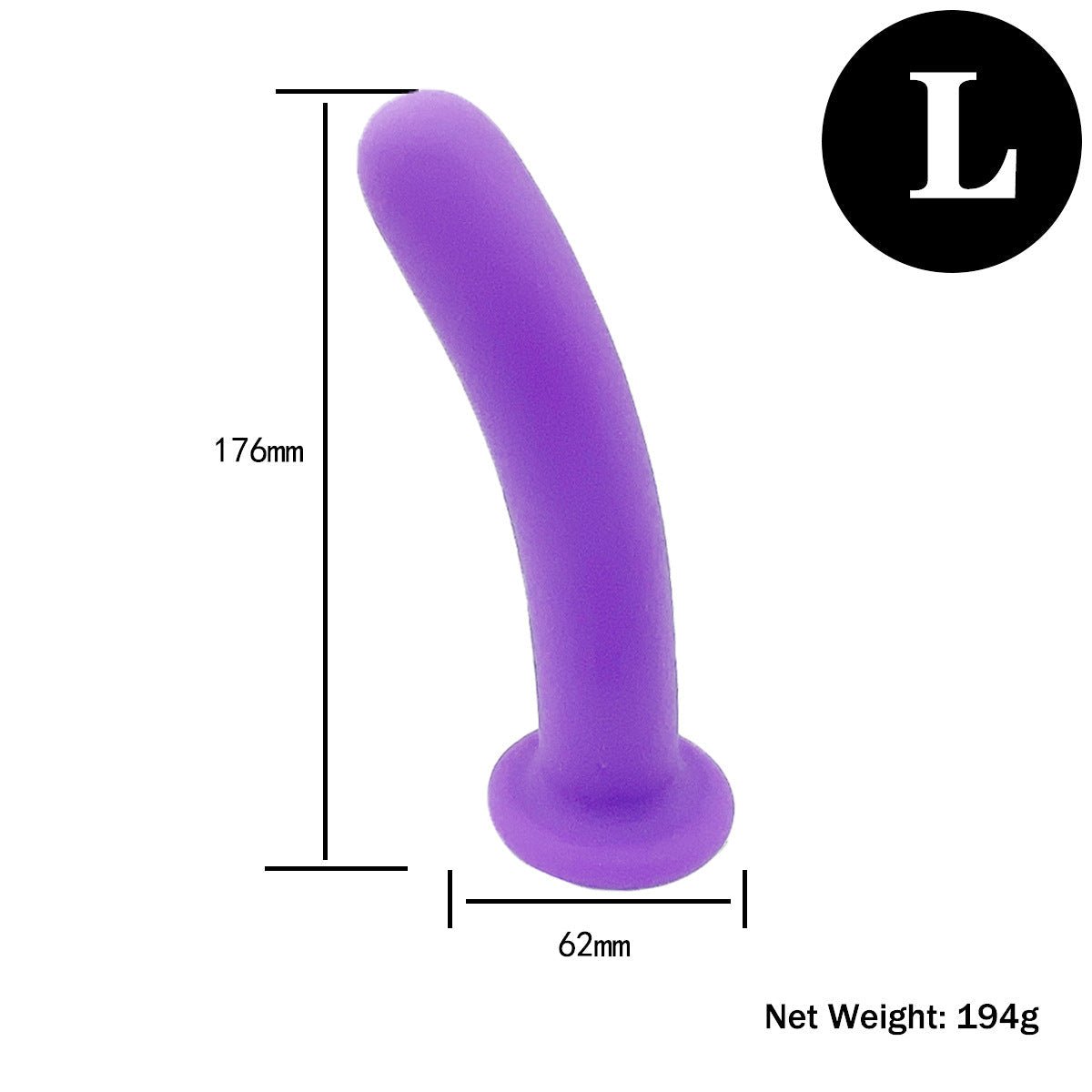 Orissi Soft Silicone Dildo & Anal Plug - 3 Sizes - Wet Master