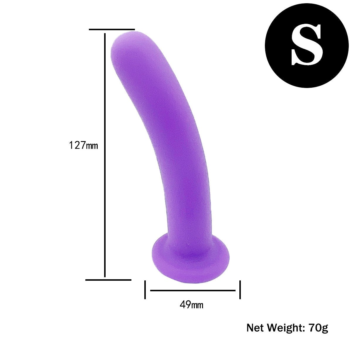 Orissi Soft Silicone Dildo & Anal Plug - 3 Sizes - Wet Master