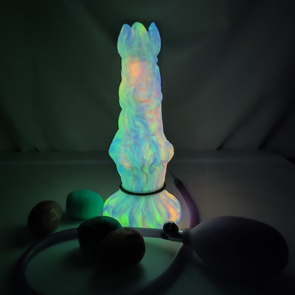 Pandora Luminous Ovipositor Dildo 7.9-Inch - Wet Master