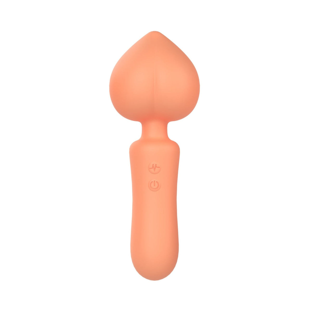 Peach Clitoral Mini AV Wand Vibrator - Wet Master