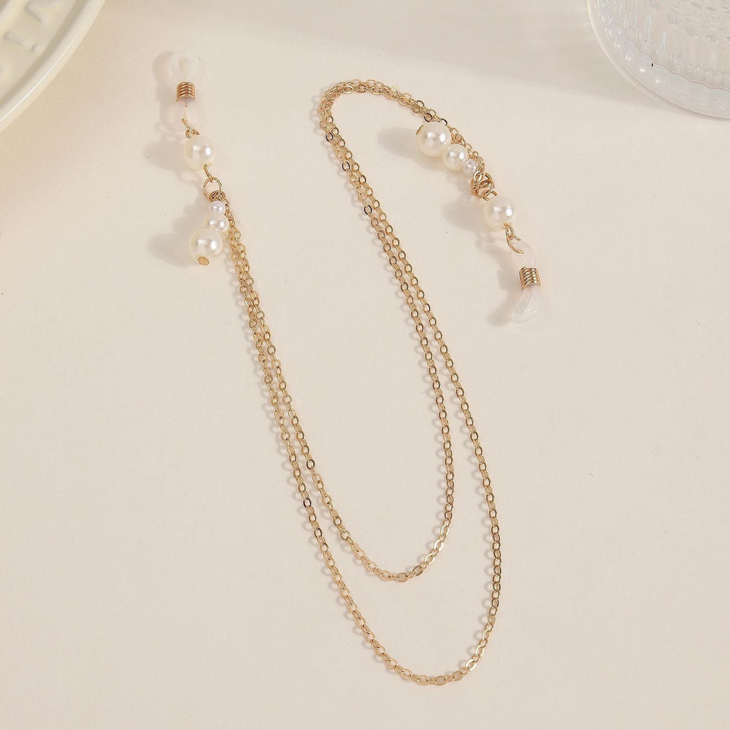 Pearl Pendant Nipple Clamps with Chain - Wet Master