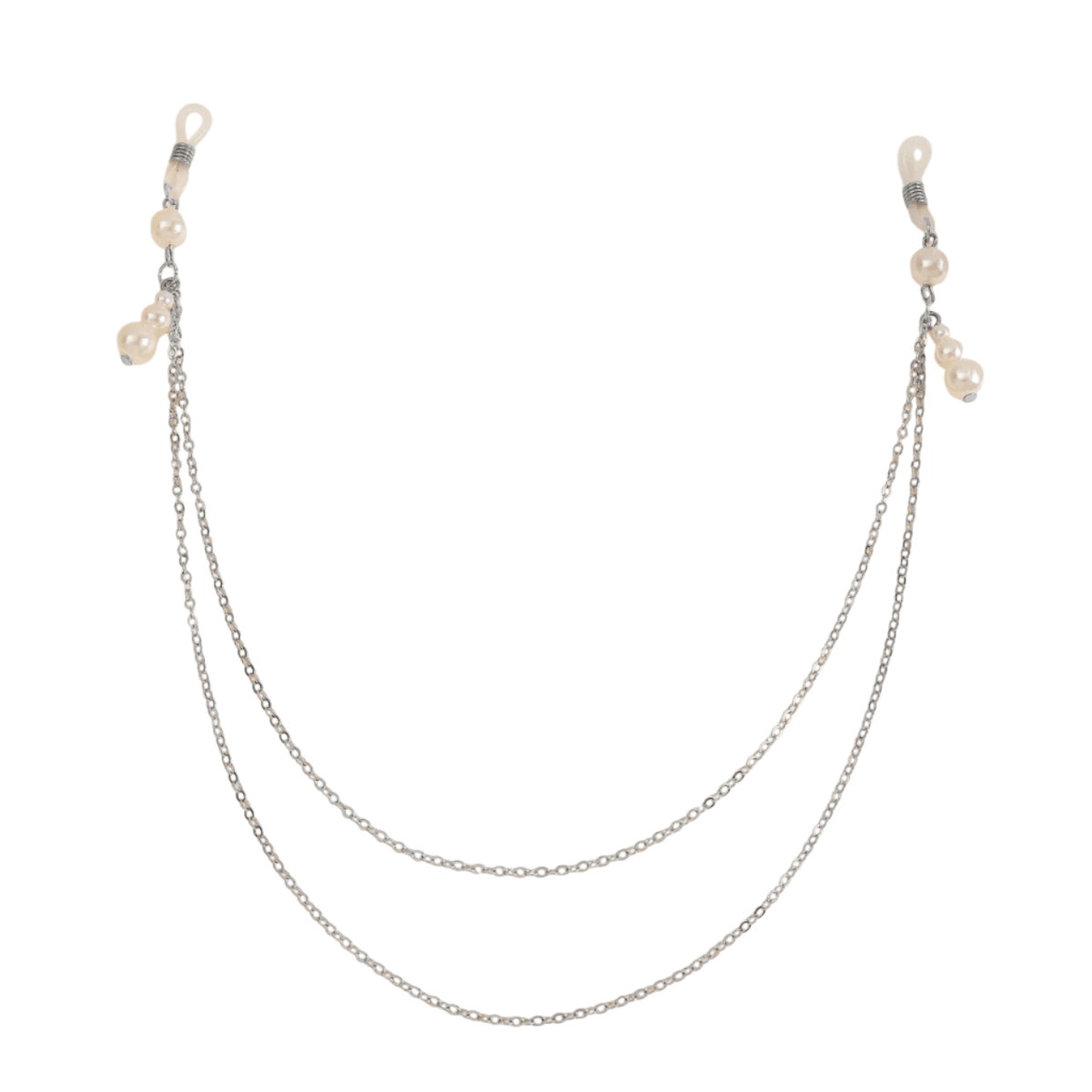 Pearl Pendant Nipple Clamps with Chain - Wet Master