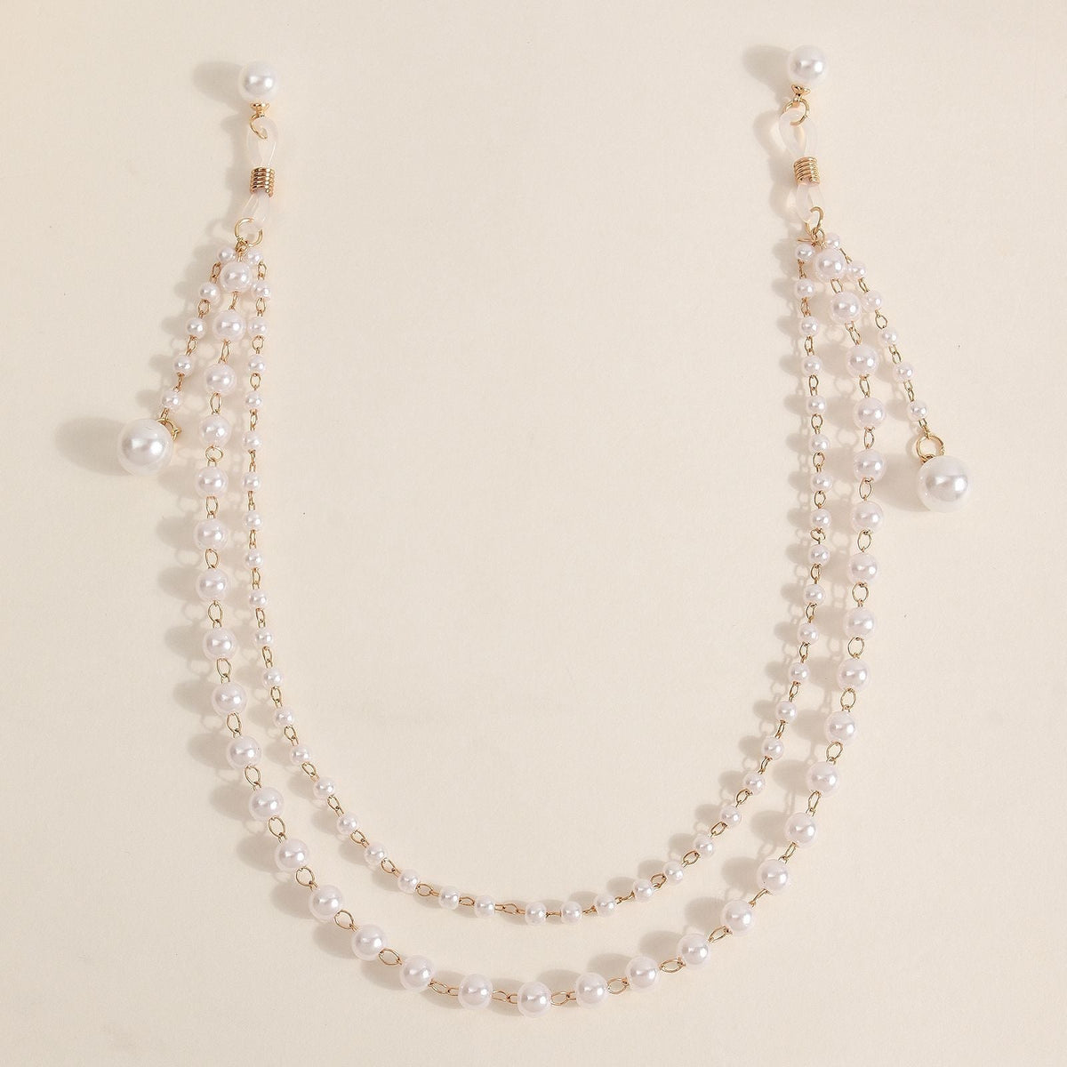 Pearl Tassel Nipple Clamps with Chain - Wet Master