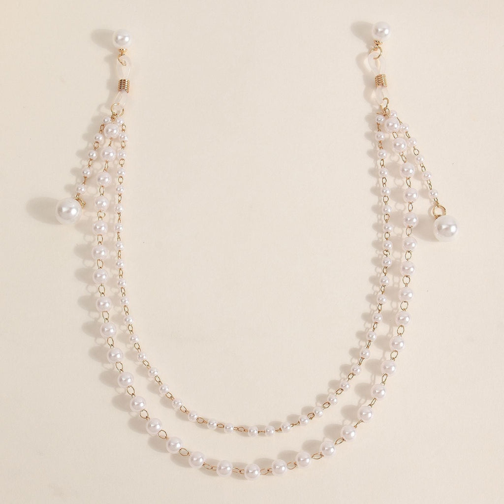 Pearl Tassel Nipple Clamps with Chain - Wet Master