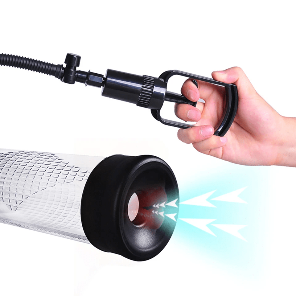 Penis Pump Vacuum Extender with 3 Sleeves - Wet Master