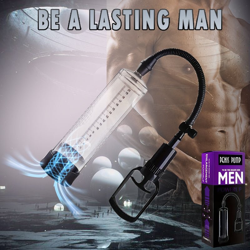 Penis Pump Vacuum Extender with 3 Sleeves - Wet Master