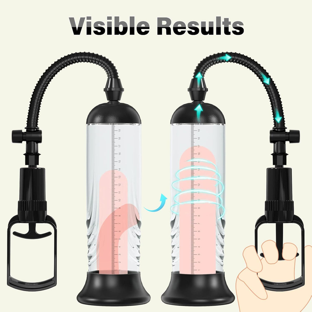 Penis Pump Vacuum Manual Extender - Wet Master