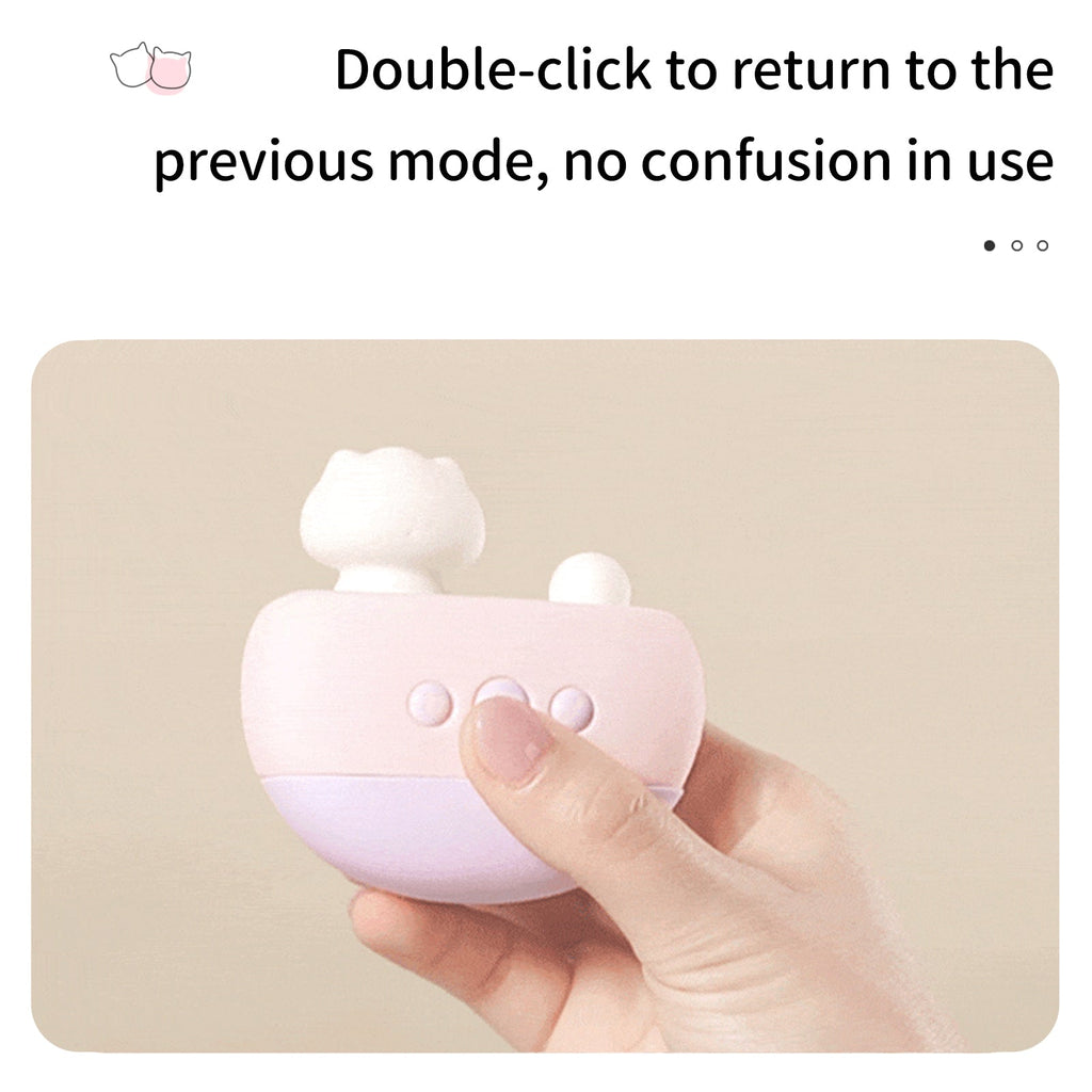 POPOCAT Clit Sucking & G-Spot Vibrator with Nipple Clamps App Controlled - Wet Master