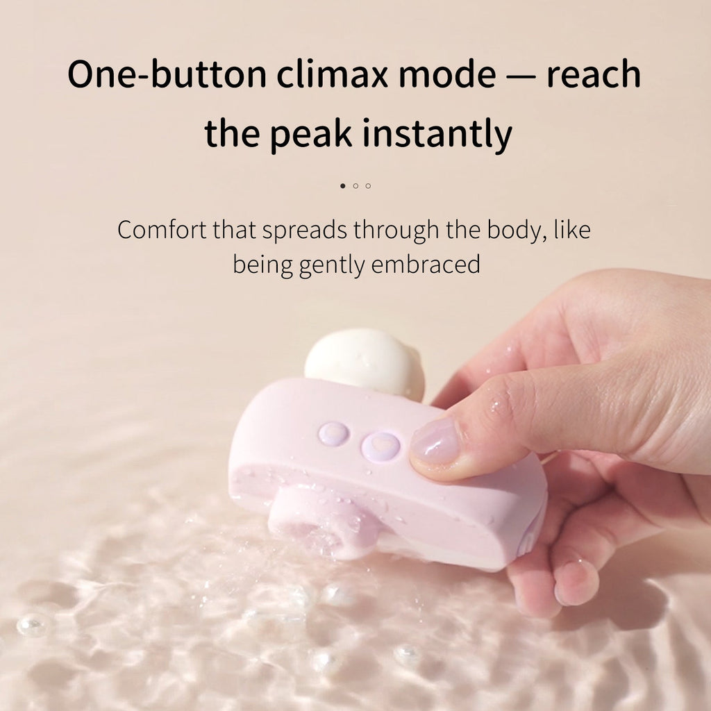POPOCAT Clit Sucking & G-Spot Vibrator with Nipple Clamps App Controlled - Wet Master
