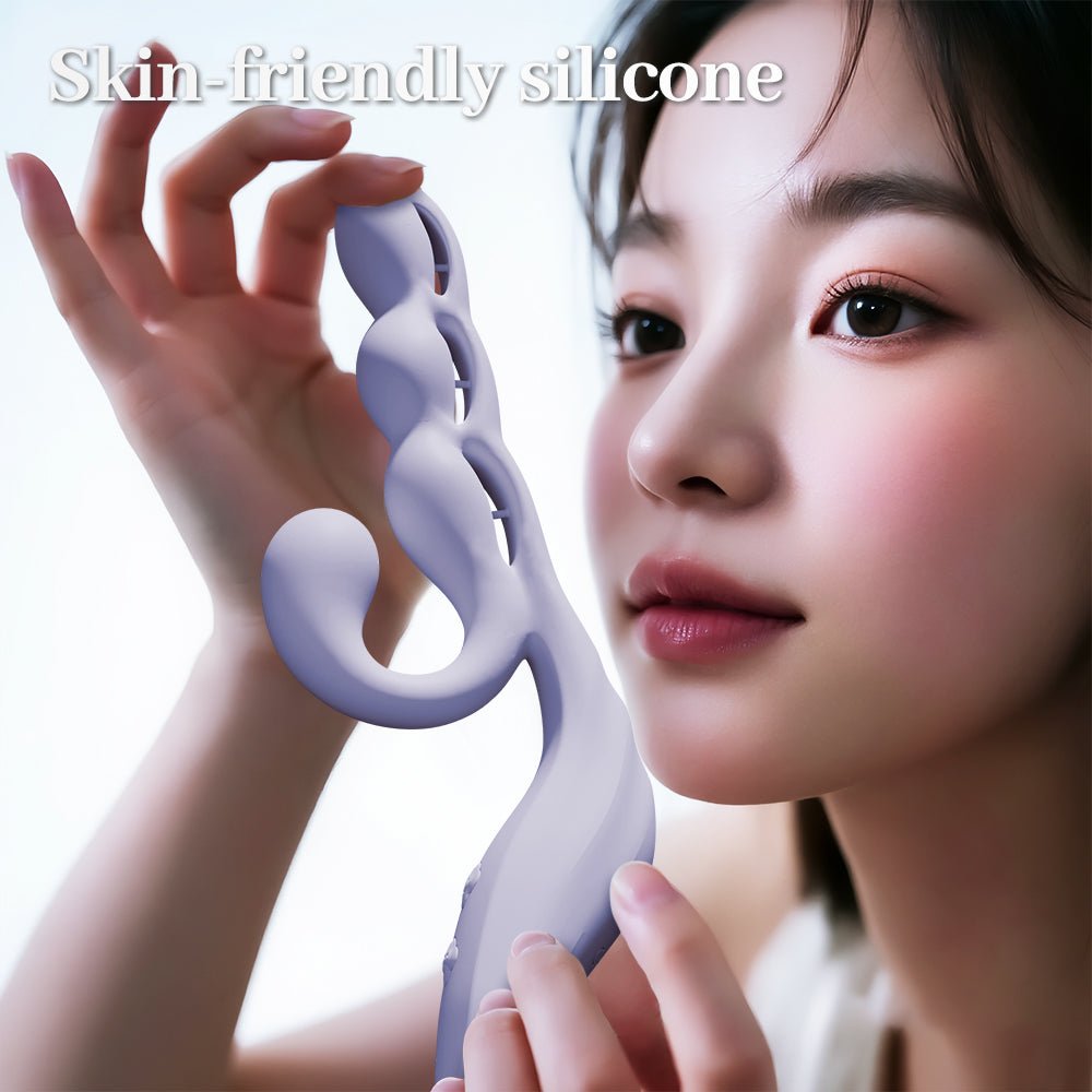 Purple Grape Flexible Clit & G-Spot Vibrator App-Controlled - Wet Master