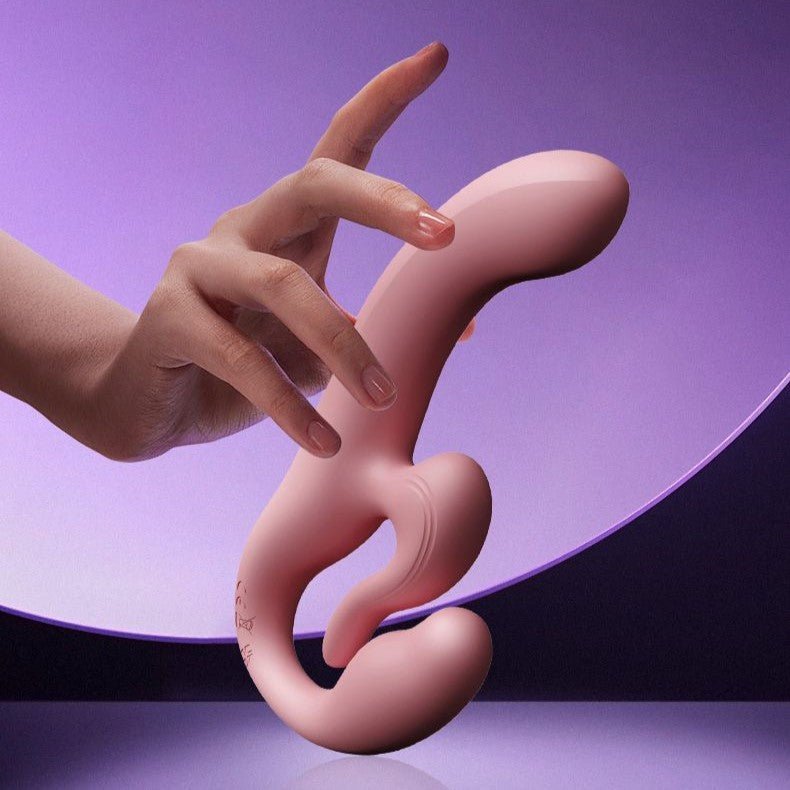 Roomfun Double-Ended G-Spot Vibrator Remote Controlled for Couples - Wet Master