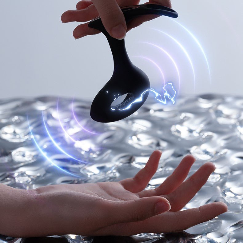 Roomfun Electric Shocking & Vibrating Butt Plug App-Controlled - Wet Master