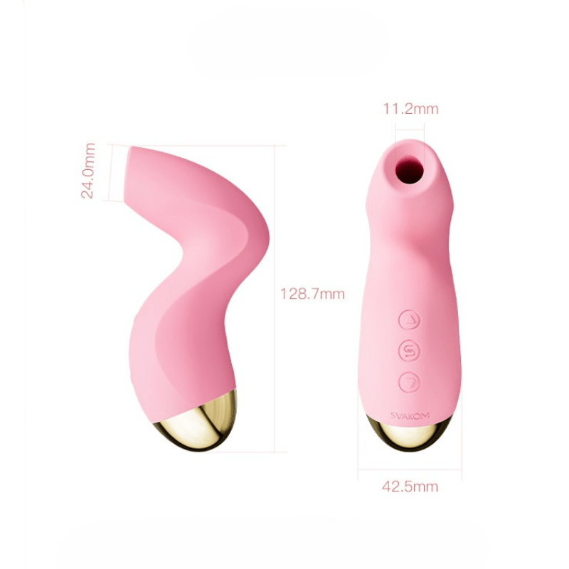 Rosie Deep Pulse Clitoral Suction Vibrator App-Controlled - Wet Master