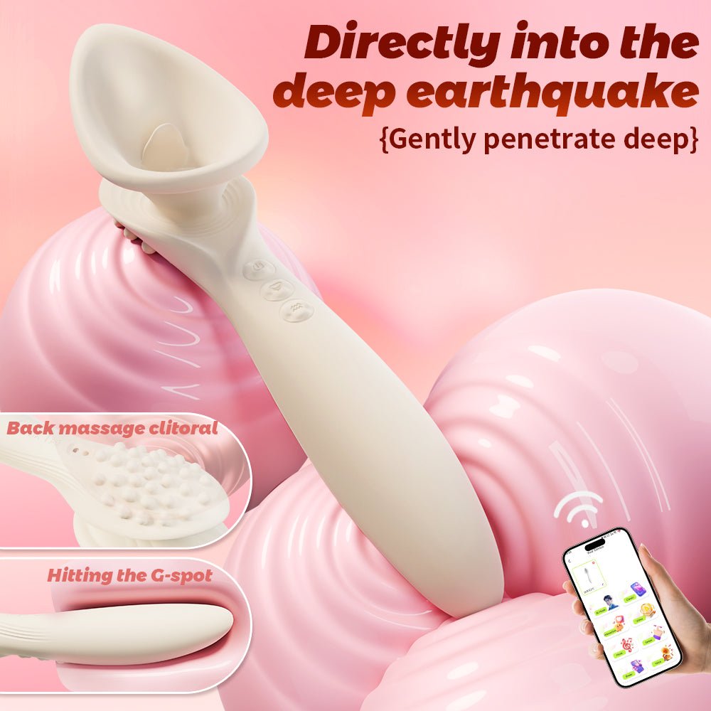 ScentWave 2 Clit Sucking & G-Spot Vibrator App-Controlled - Wet Master