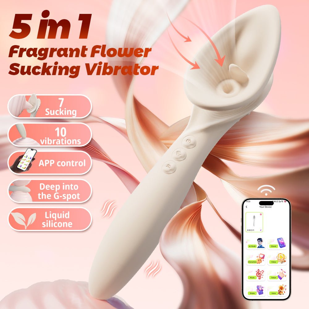 ScentWave 2 Clit Sucking & G-Spot Vibrator App-Controlled - Wet Master