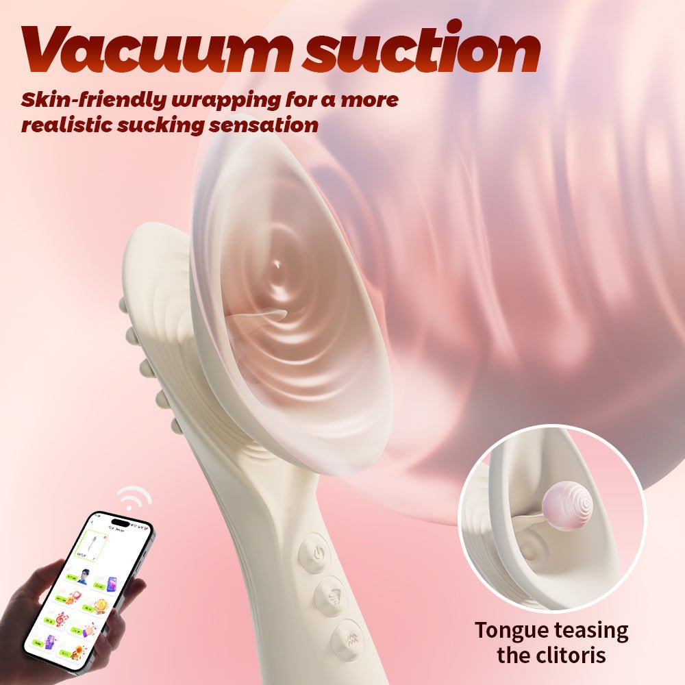 ScentWave 2 Clit Sucking & G-Spot Vibrator App-Controlled - Wet Master