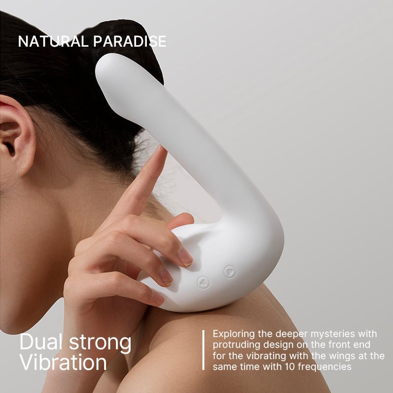 SIIHO Swan Clit & G-Spot Vibrator - Wet Master