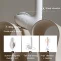 SIIHO Swan Clit & G-Spot Vibrator - Wet Master