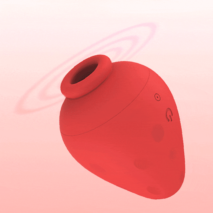 Strawberry Clitoral Sucking Vibrator-2