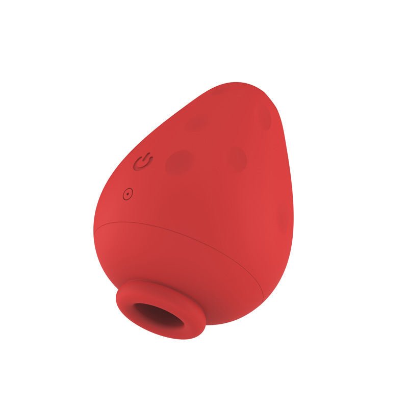 Strawberry Clitoral Sucking Vibrator - Wet Master