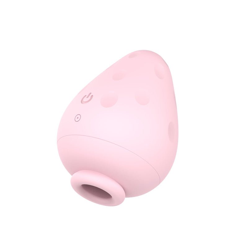 Strawberry Clitoral Sucking Vibrator - Wet Master