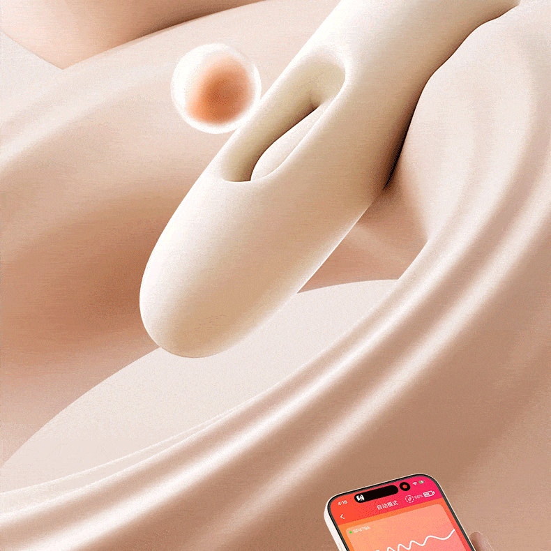Clit Sucking & G-Spot Tapping Egg Vibrator App Controlled-3