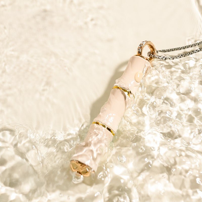 SVAKOM Bamboo Clit & G-Spot Necklace Vibrator - Wet Master